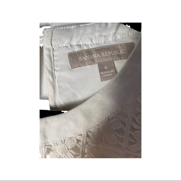 Banana Republic White lace overlay dress - Picture 2 of 3